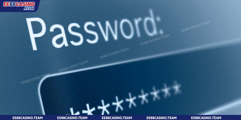 Nhập đúng mật khẩu khi đăng nhập EE88 để không bị khóa tài khoản